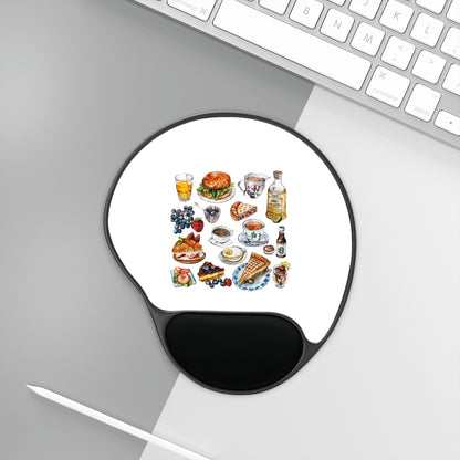 Artistic Mouse Pad With Wrist Rest