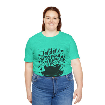 Unisex Jersey Short Sleeve Tee - London's Nostalgic Tea