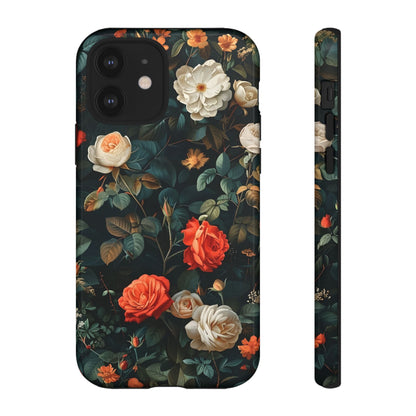 Floral Phone Case | Tough Cases with Elegant Design | Gift for Her, Mother's Day, Birthdays, Personalized, Trendy Tech Accessories
