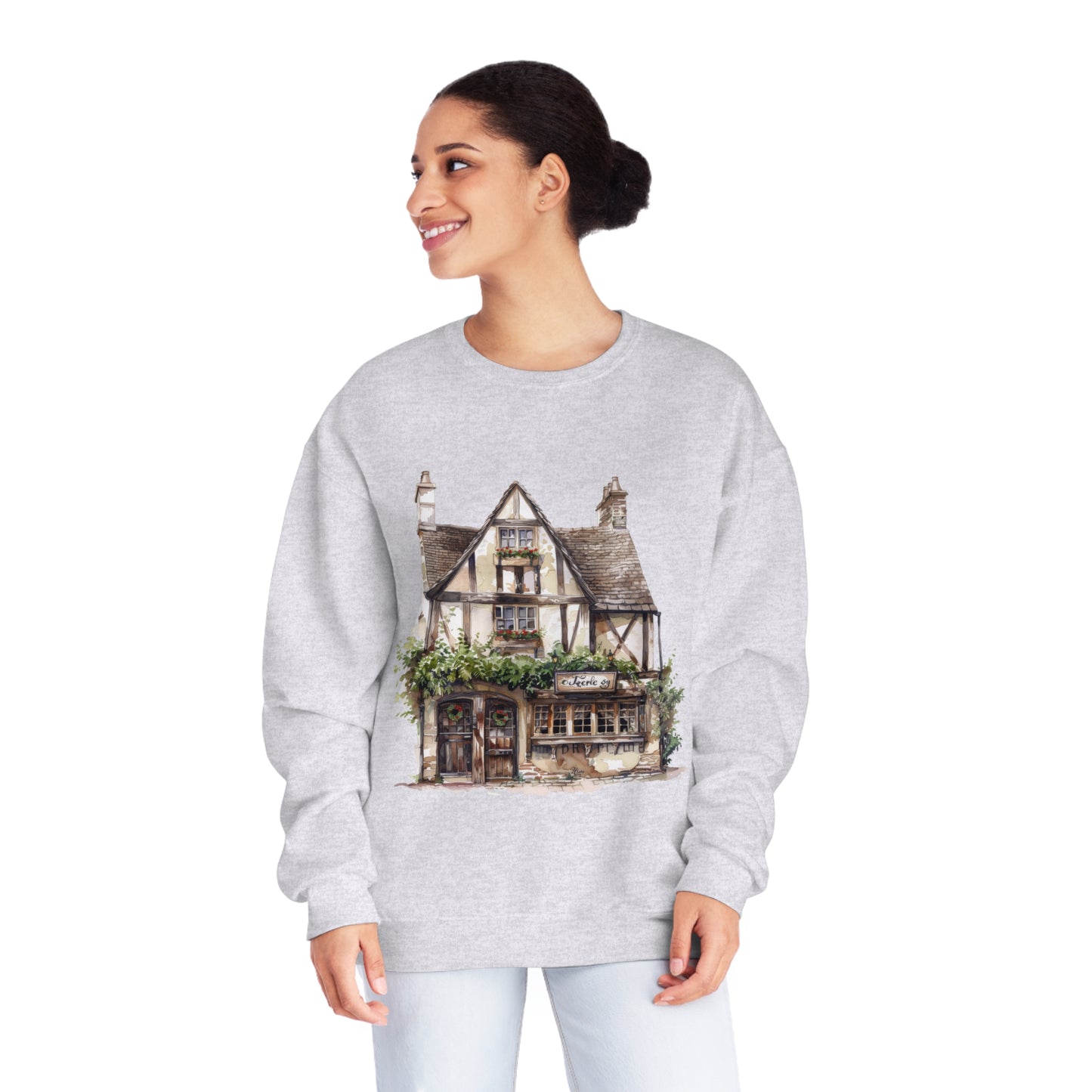 Unisex NuBlend® Crewneck Sweatshirt - The Classic English Countryside Home