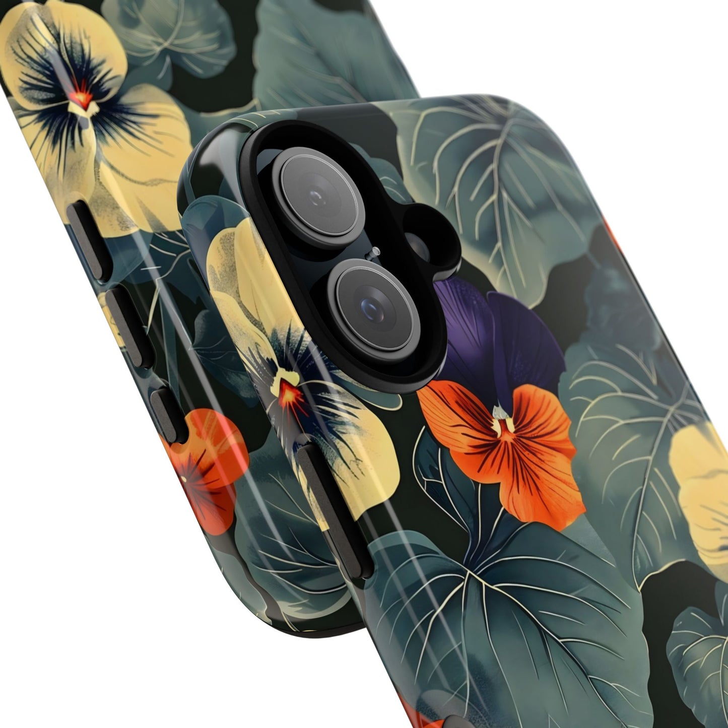 Tough Cases Floral iPhone Case, Tough Phone Cover, Stylish Floral Design, Gift for Her, Summer Vibe, Durable Protective Case