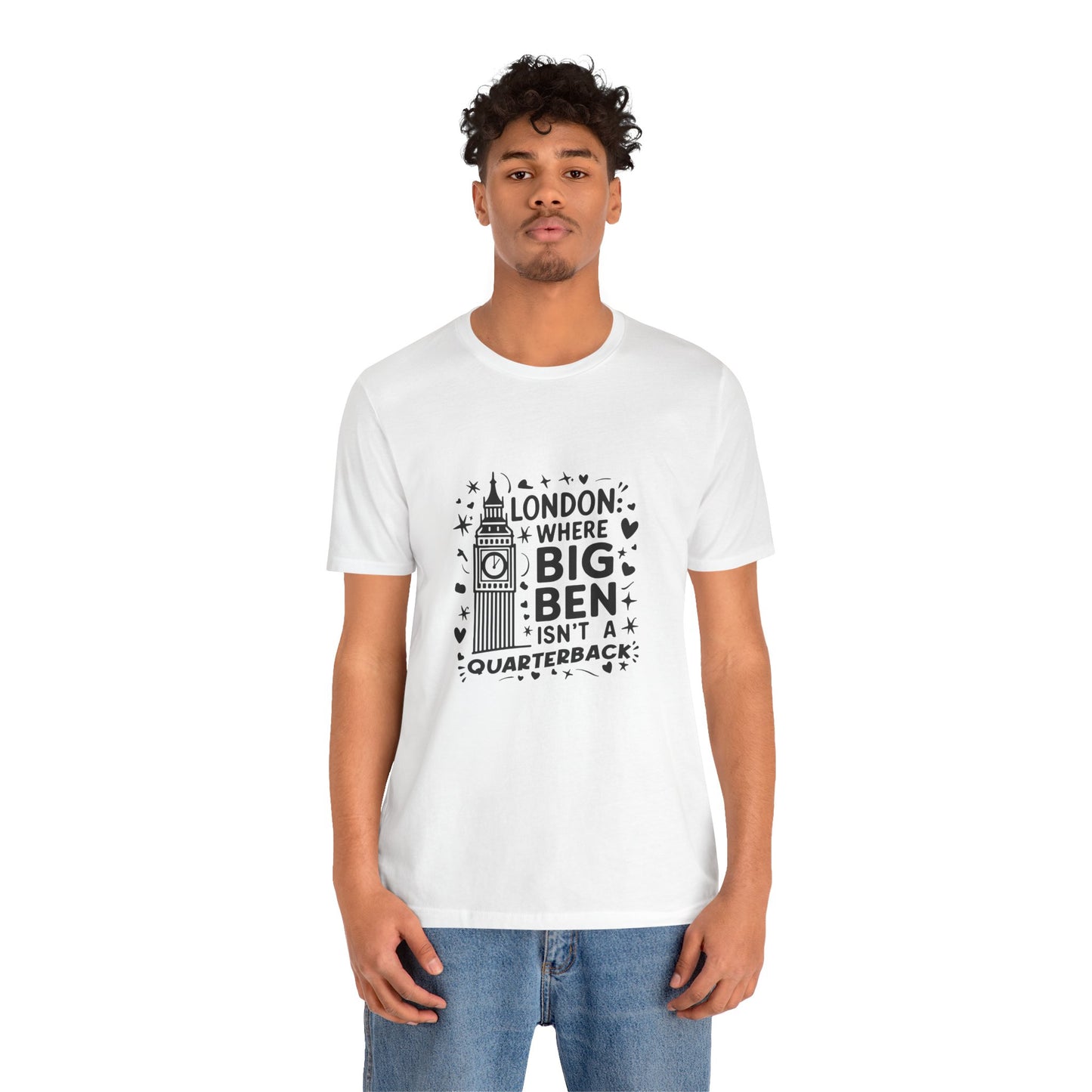 London's Big Ben Unisex Jersey Short Sleeve Tee