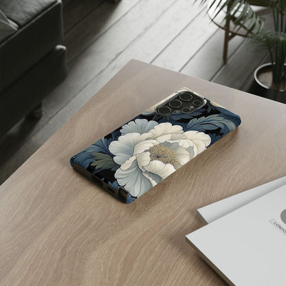 Floral Phone Case - Elegant Tough Cases for Nature Lovers, Stylish Protective Cover for Gifts, Birthdays, Mom's Day, Floral Design