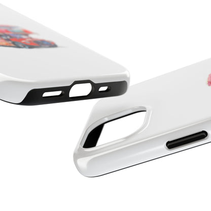London Bus Tough Phone Case - Stylish Protection for Urban Adventurers