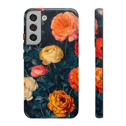 Floral Phone Case, Tough Cases for Phone Protection, Gift for Flower Lovers, Floral Designs, Spring Decor