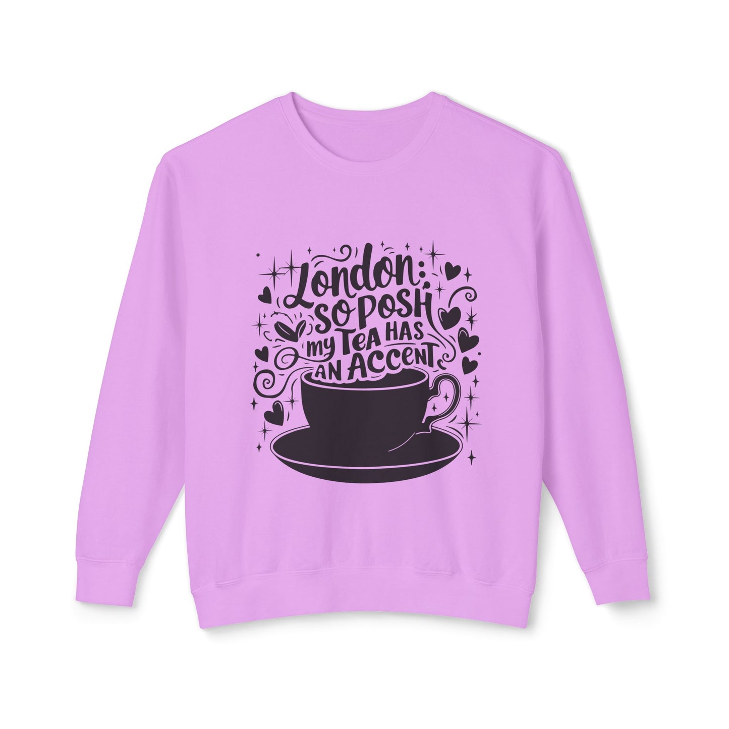 Unisex Lightweight Crewneck Sweatshirt - London's Nostalgic Tea