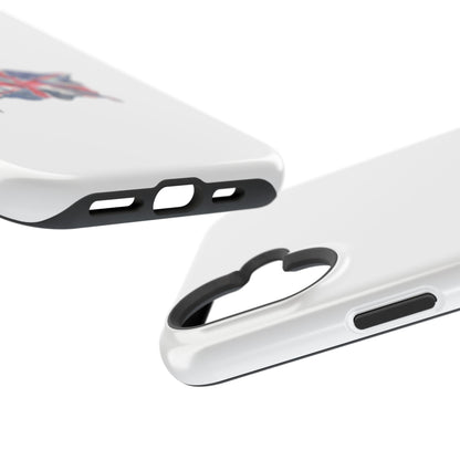 UK Flag Magnetic Tough Case, Durable Phone Cover, British Pride Accessory, Gift for Travelers, Patriot’s Tech Protector