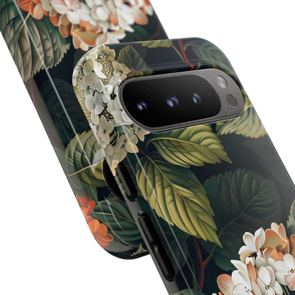 Floral Phone Case - Tough Cases, Nature Lover Gift, Floral Design, Botanical Phone Cover, Stylish Cellphone Accessory, Mother's Day Gift