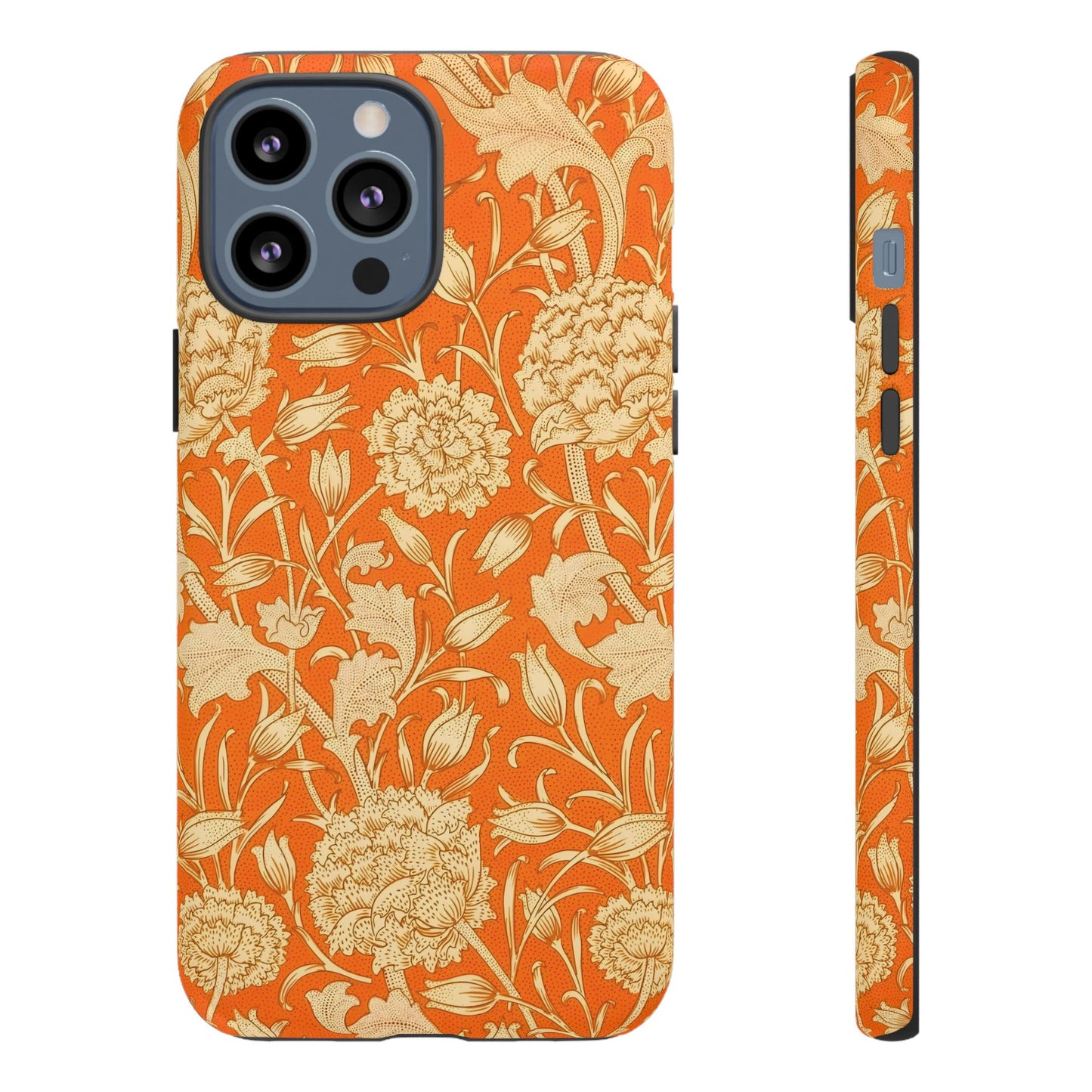 Floral Phone Case, Vibrant Tough Cases for Garden Lovers, Stylish Protection, Gift for Birthdays, Spring Decor, Unique Design