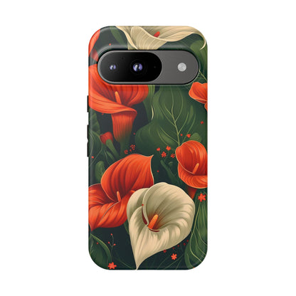 Floral Phone Case, Tough Cases for Stylish Protection, Gift for Her, Nature Lovers, Phone Accessories, Trendy Tech
