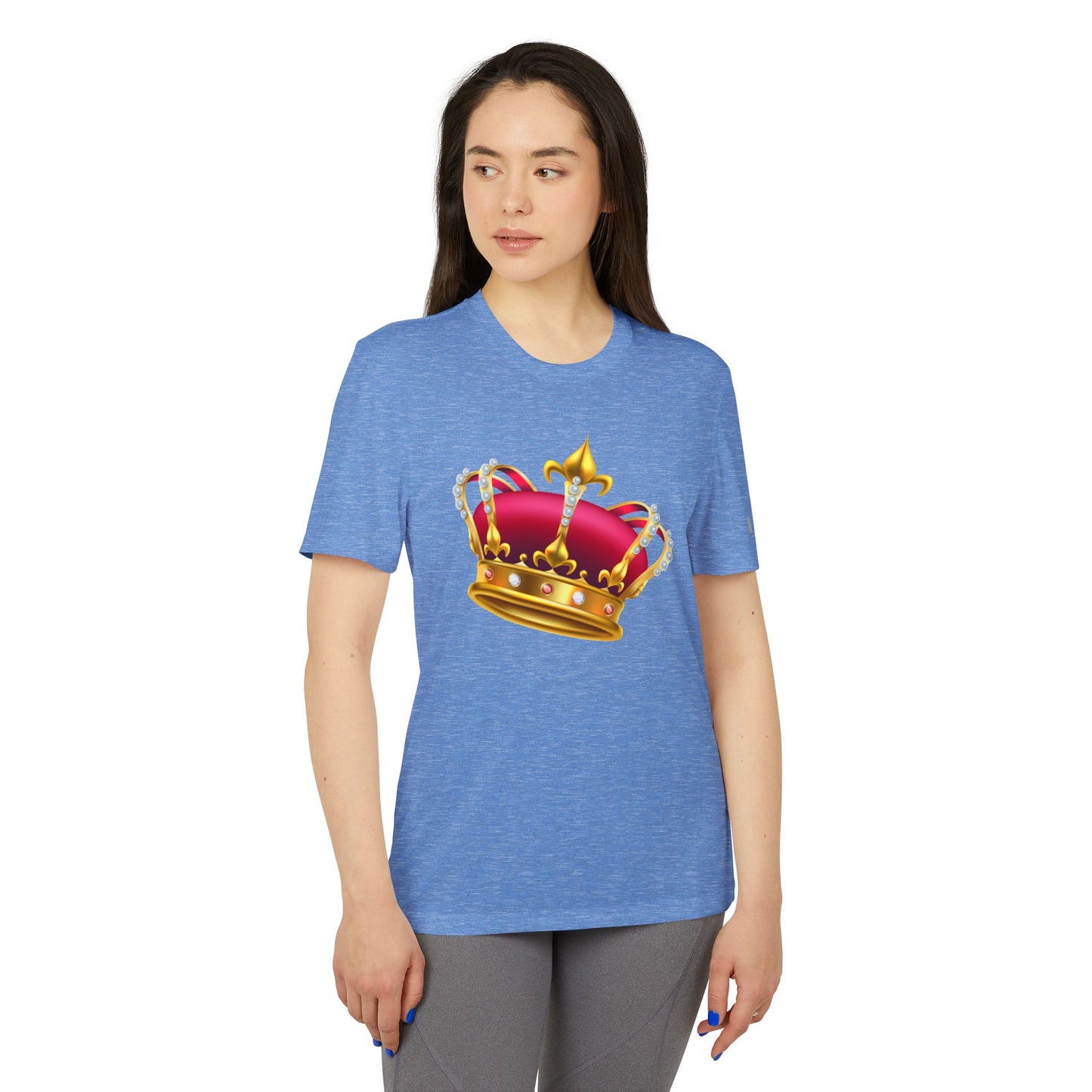 Unisex Sport T-shirt - Cool Athletic Wear for Fitness Enthusiasts - British Royal Crown Design