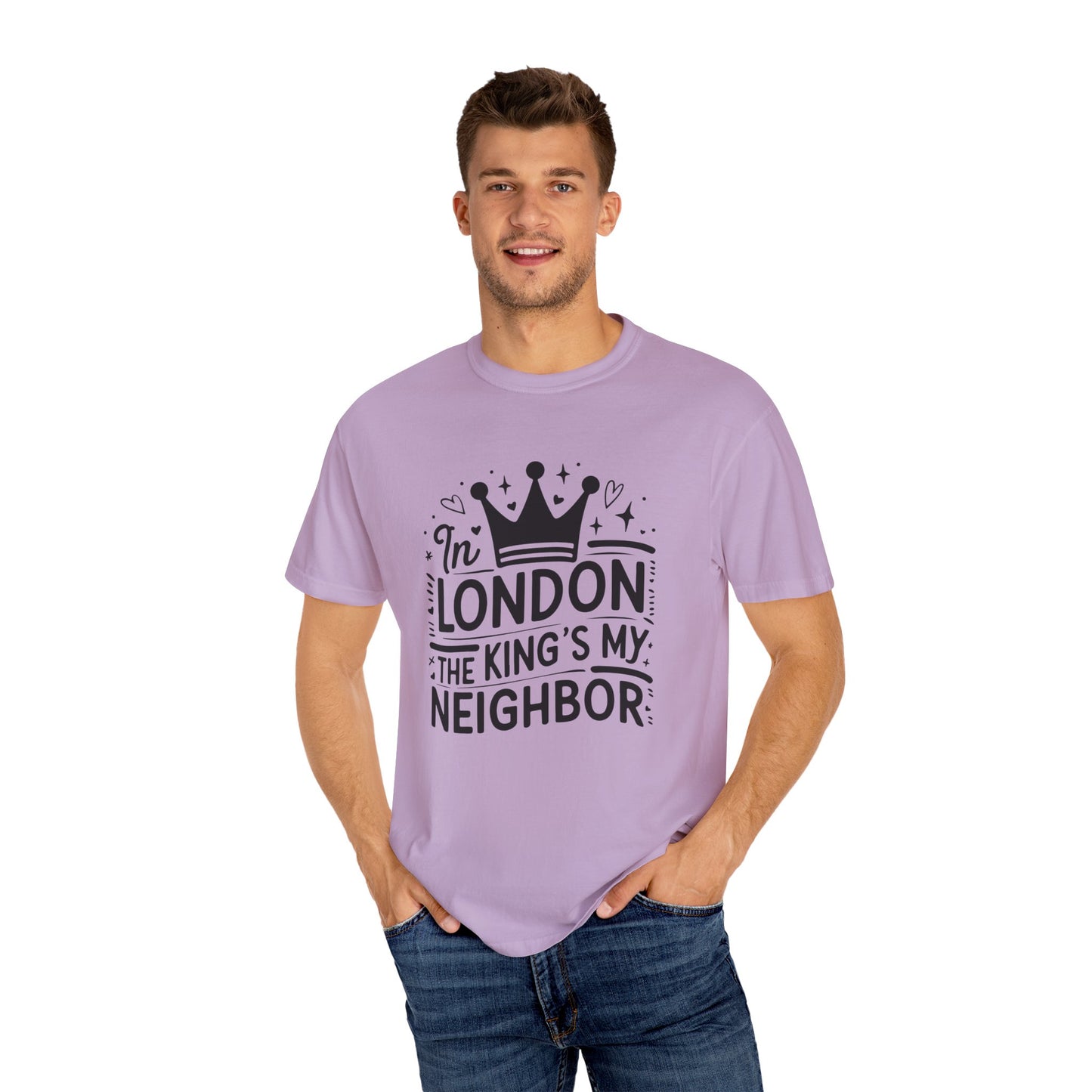 London The King's My Neighbour Unisex Garment-Dyed T-shirt