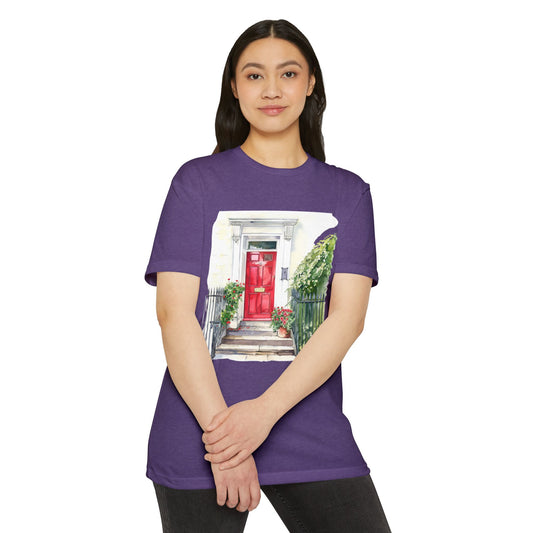 Unisex CVC Jersey T-shirt - Scenic Landscapes and Natural Beauty