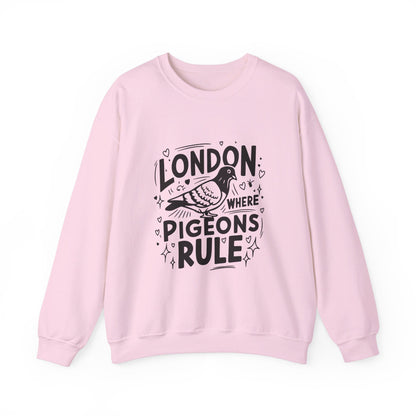 Unisex Heavy Blend™ Crewneck Sweatshirt - London where Pigeons Rule