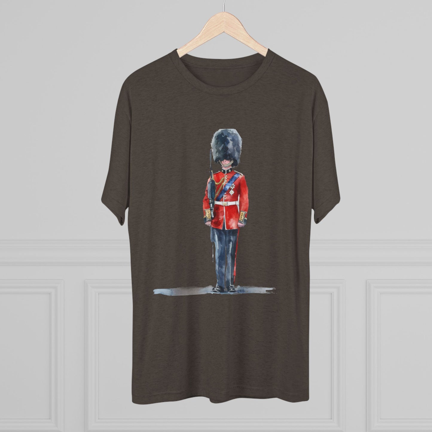 Red Jacket - Bodmin Keep: Cornwall's Army Museum Trendy Unisex Tri-Blend Crew Tee