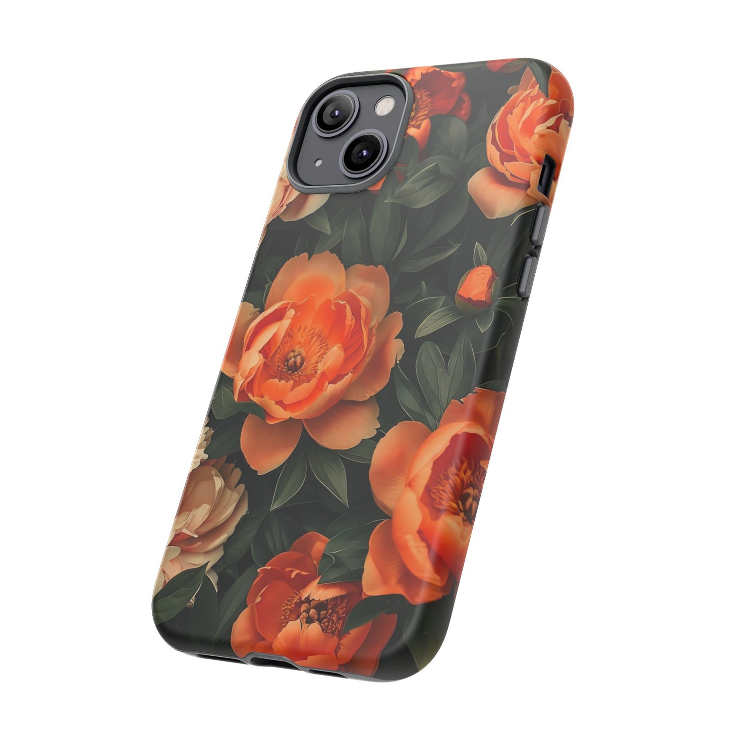 Stylish Floral Phone Case, Tough Cases, Floral Phone Cover, Gift for Her, Spring Accessories, Mother's Day, Phone Protection