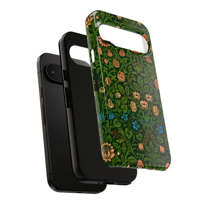 Crimson Leaf Whirl – Phone Case - Tough Cases