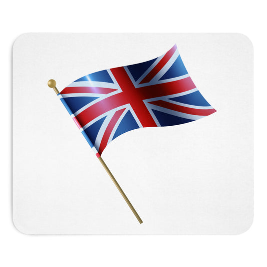 UK Flag Mouse Pad - Perfect for Home Office, Gifts for England Fans, Desk Accessories, College Dorm Essentials, London Decor