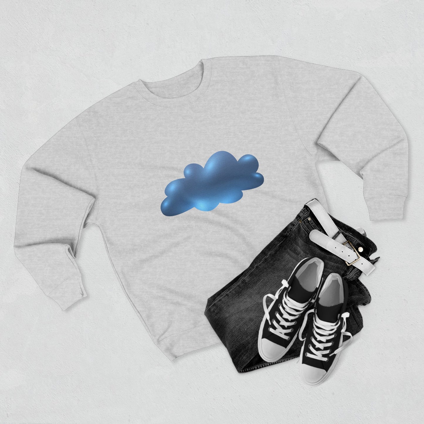 Unisex Crewneck Sweatshirt - Serene Cloudscape Dreamy Cloud