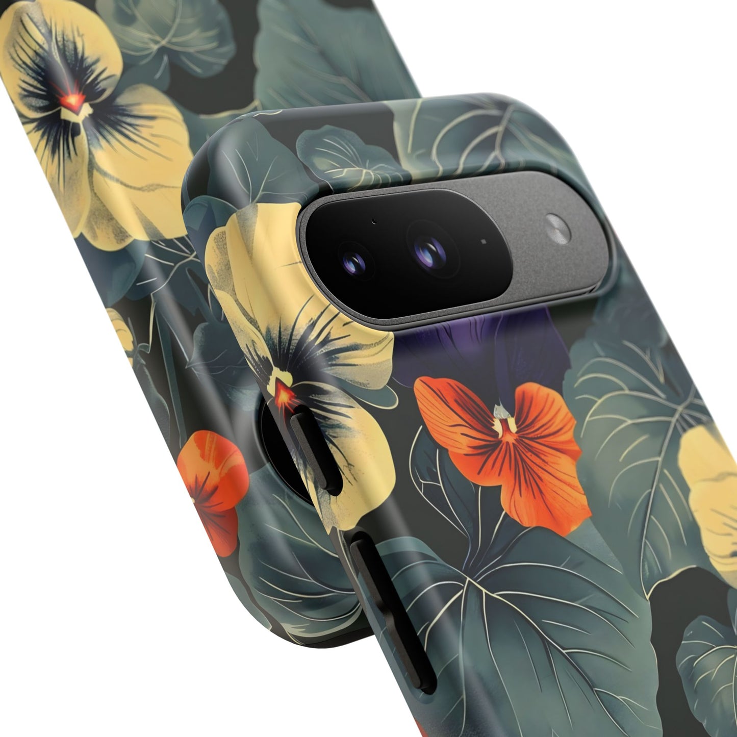 Tough Cases Floral iPhone Case, Tough Phone Cover, Stylish Floral Design, Gift for Her, Summer Vibe, Durable Protective Case
