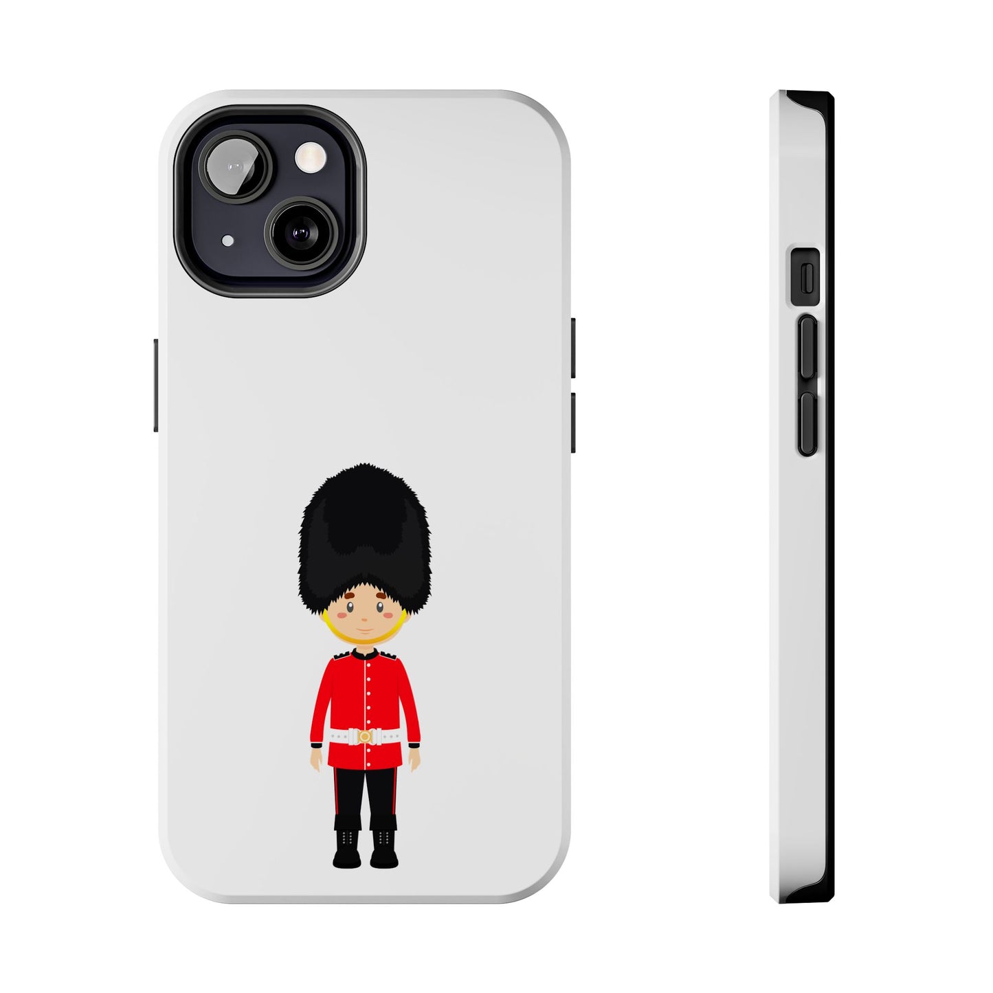 Guarding Style Tough Phone Cases, London Guard Design, Durable Phone Protection, Gift for Travelers, Unique Cell Phone Covers