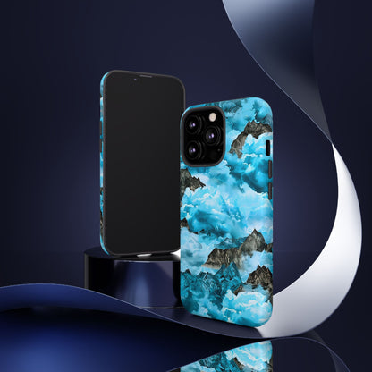 Mountain Wave Phone Case - Adventure Gear, Outdoor Gifts, Stylish Cases, Trendy Accessories, Nature Lovers