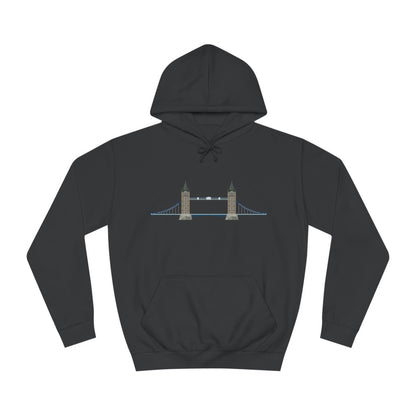 Tower Bridge Iconic Unisex College Hoodie