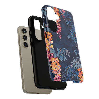 Floral iPhone Case, Tough Phone Cover, Gift for Her, Nature Lover Accessory, Spring Decor, Unique Floral Design