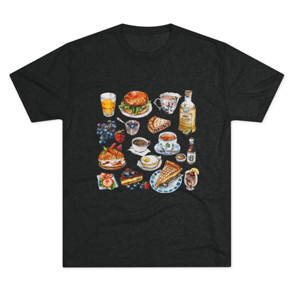 Vintage England Cozy Unisex Tri-Blend Crew Tee