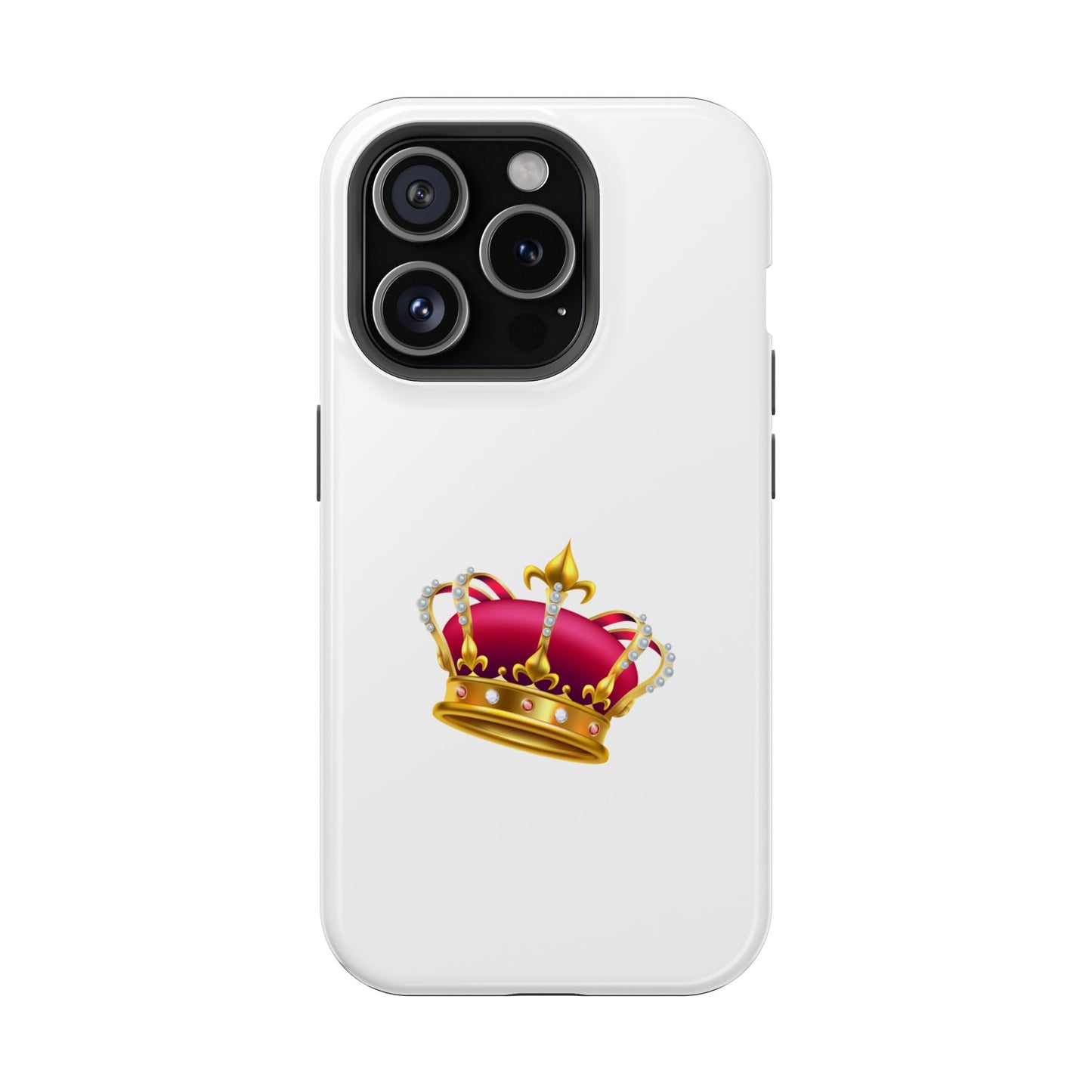 Crown Magnet Phone Cases, Trendy iPhone Covers, Gifts for Her, Birthday Accessories, Unique Custom Cases, Stylish Phone Protection