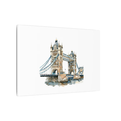 London Bridge Matte Canvas Wall Art, Elegant Home Decor, Unique Gift for Art Lovers, Travel Enthusiast Wall Decor, Modern Aesthetic
