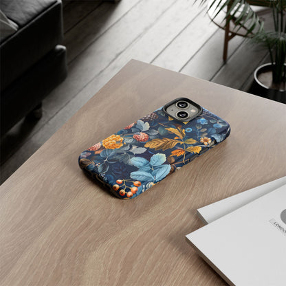 Floral iPhone Case, Tough Phone Cover, Nature-inspired Accessory, Gift for Her, Trendy Protection Case