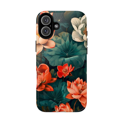 Flower Phone Case, Floral Phone Cover, Tough Case for Floral Lovers, Gift for Her, Stylish Tech Accessories