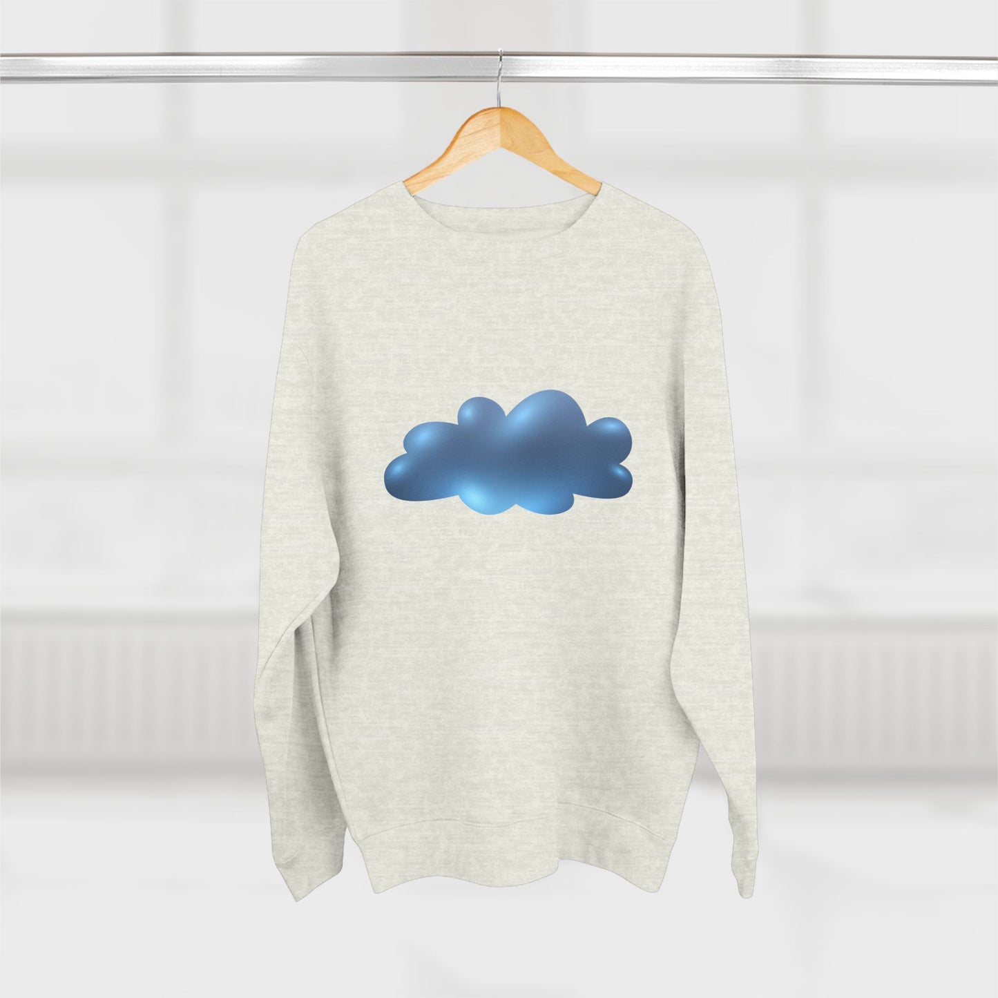 Unisex Crewneck Sweatshirt - Serene Cloudscape Dreamy Cloud