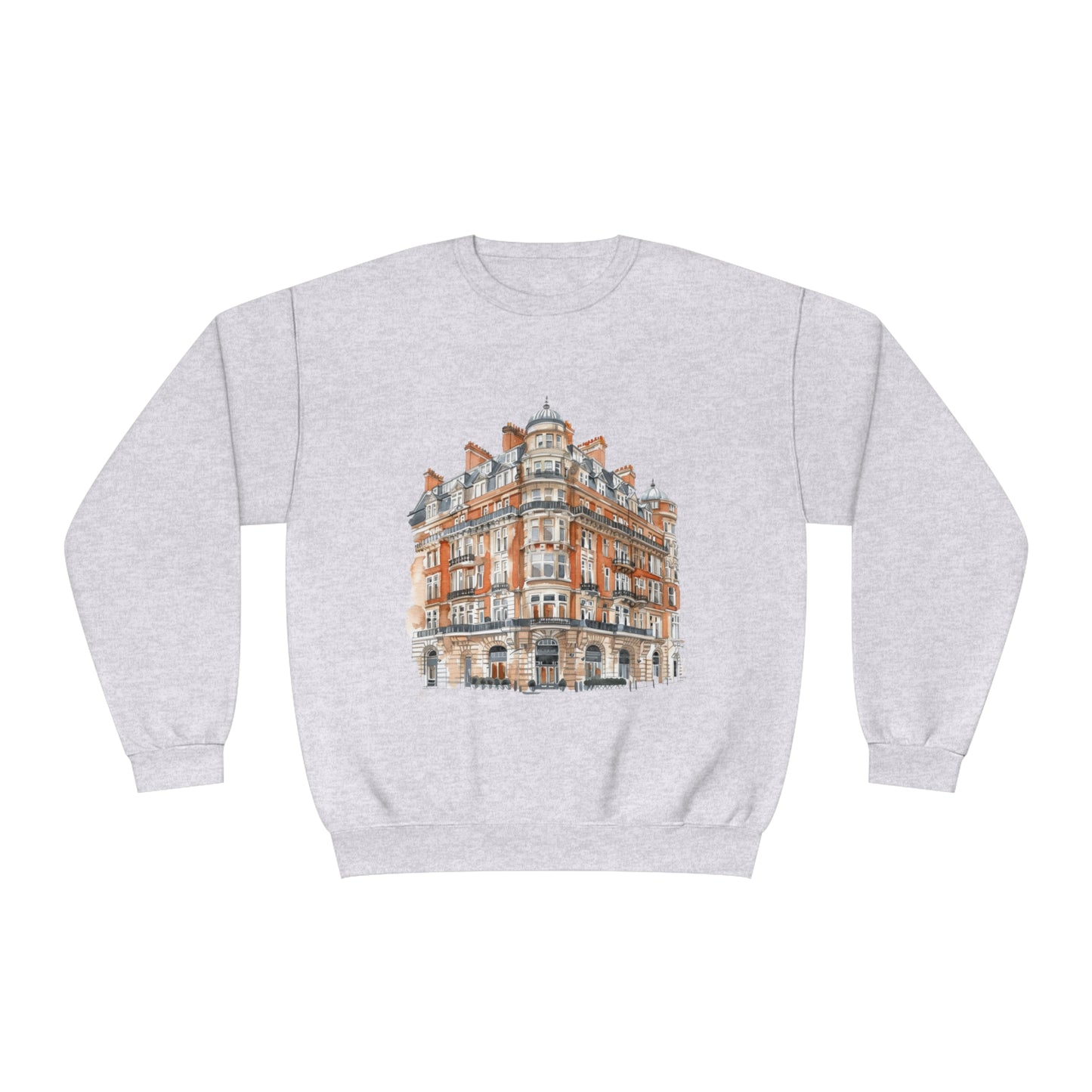 Unisex NuBlend® Crewneck Sweatshirt - British Historic House Classic Architectural Elegance