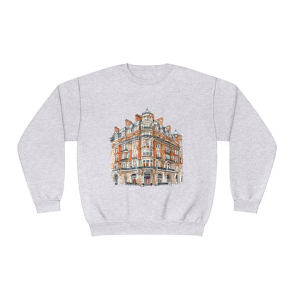 Unisex NuBlend® Crewneck Sweatshirt - British Historic House Classic Architectural Elegance