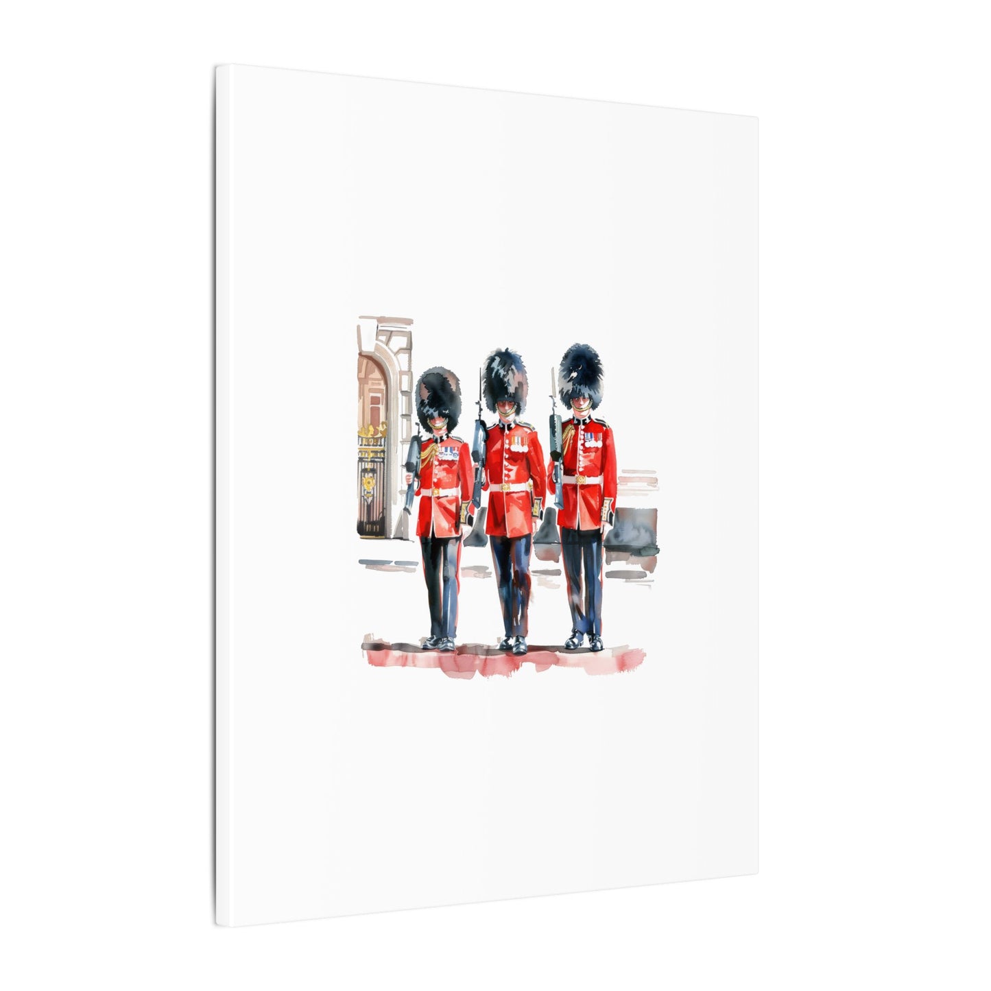 Royal Guards Canvas Print, British Wall Art, Home Decor, Unique Gift, London Culture