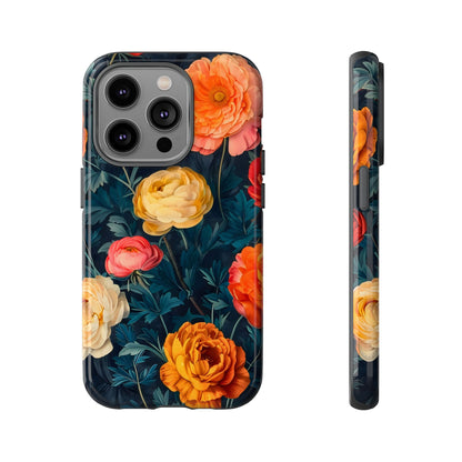 Floral Phone Case, Tough Cases for Phone Protection, Gift for Flower Lovers, Floral Designs, Spring Decor