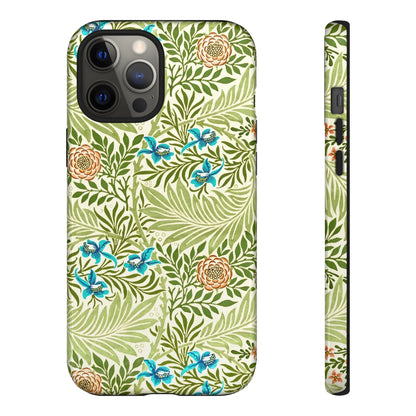 Tough Cases Phone Case, Botanical Print Phone Cover, Floral Smartphone Accessory, Nature-Inspired Tech Gear, Gift for Plant Lovers