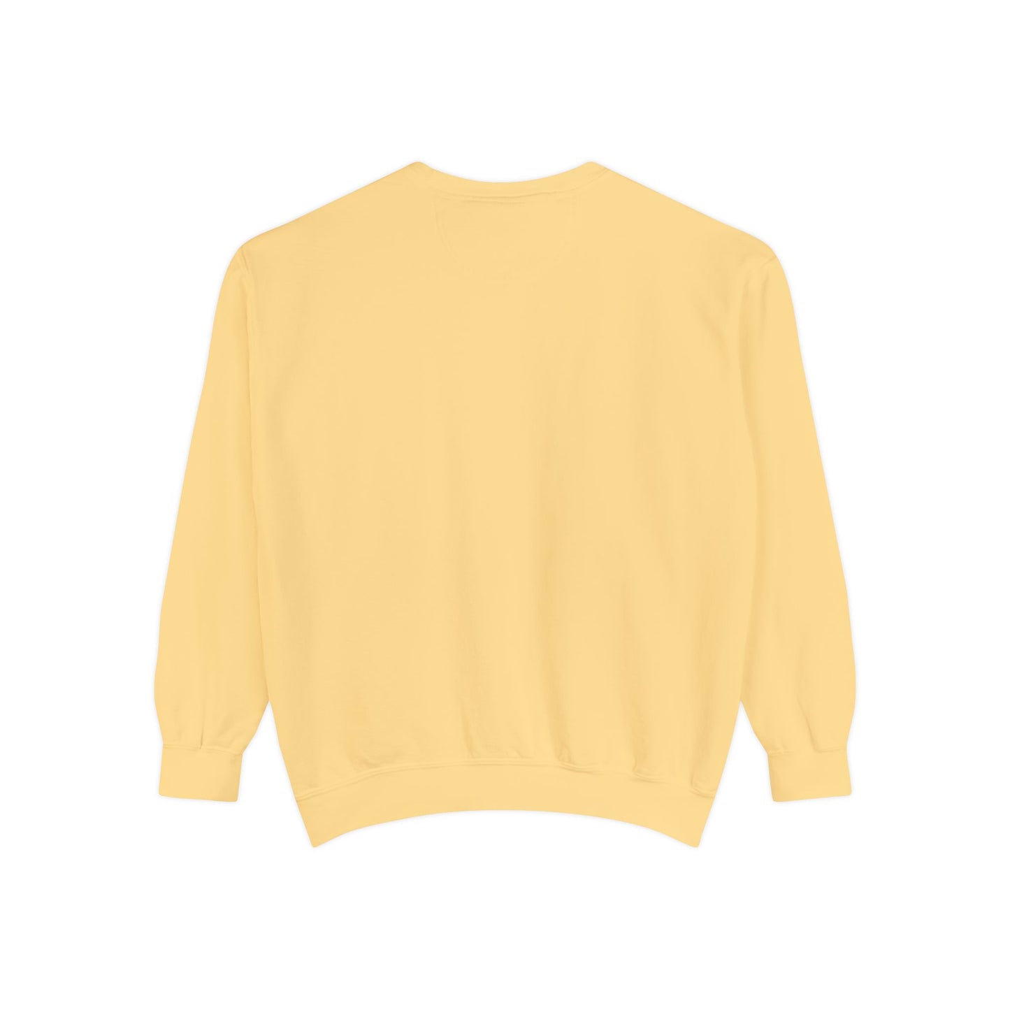 Unisex Garment-Dyed Sweatshirt Classy - Elegant British Tea Cup