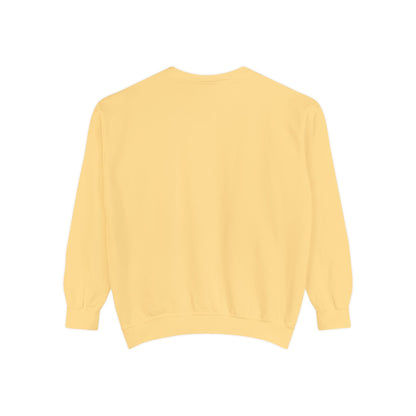 Unisex Garment-Dyed Sweatshirt Classy - Elegant British Tea Cup