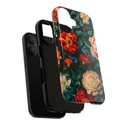 Floral Phone Case - Tough Cases, Vibrant Protection, Gift for Her, Cute Floral Design, Trendy Accessory, Perfect for Spring