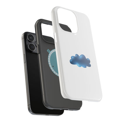Cloud Design Magnetic Phone Cases, Unique Phone Protection, Cute Gift for Tech Lovers, Customizable Designs, Trendy Accessories