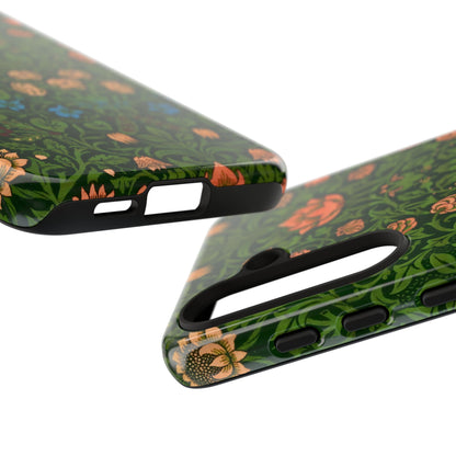 Crimson Leaf Whirl – Phone Case - Tough Cases