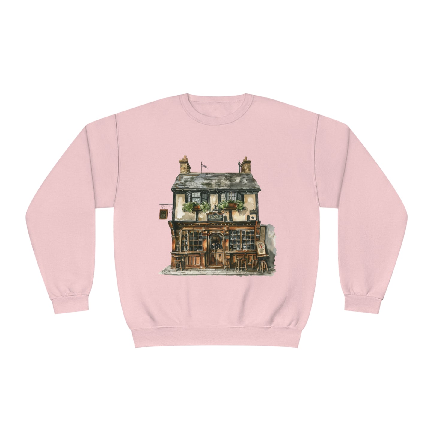 Unisex NuBlend® Crewneck Sweatshirt - Charming British House