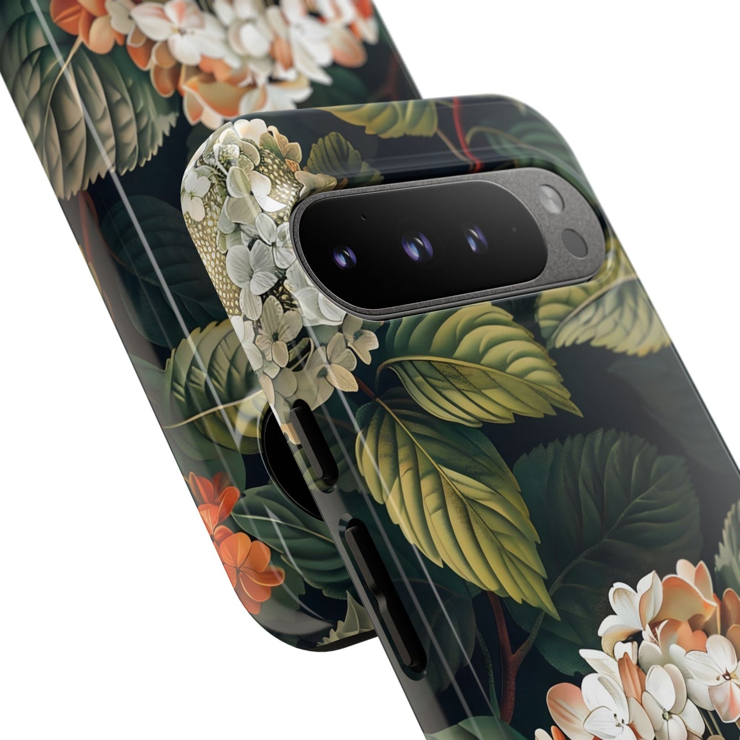 Floral Phone Case - Tough Cases, Nature Lover Gift, Floral Design, Botanical Phone Cover, Stylish Cellphone Accessory, Mother's Day Gift