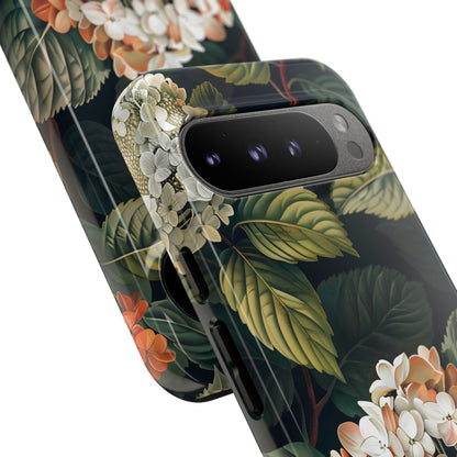 Floral Phone Case - Tough Cases, Nature Lover Gift, Floral Design, Botanical Phone Cover, Stylish Cellphone Accessory, Mother's Day Gift