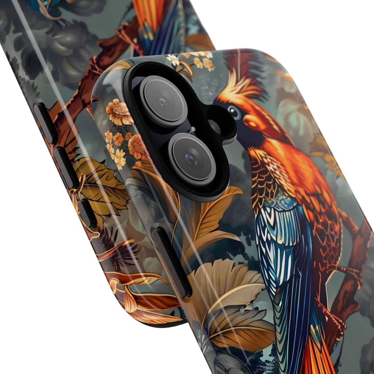 Tough Cases: Vibrant Bird Phone Case, Nature Lover Gift, Outdoor Adventure Accessory, Phone Protection, Wildlife Enthusiast
