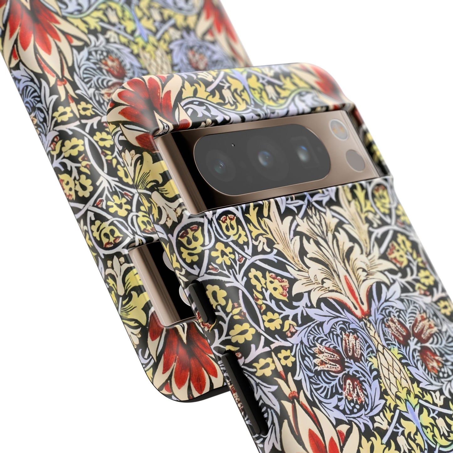 Stylish Phone Case - Floral Design, Tough Cases, Gift for Her, Phone Accessories, Trendy Tech, Unique Cell Phone Cover