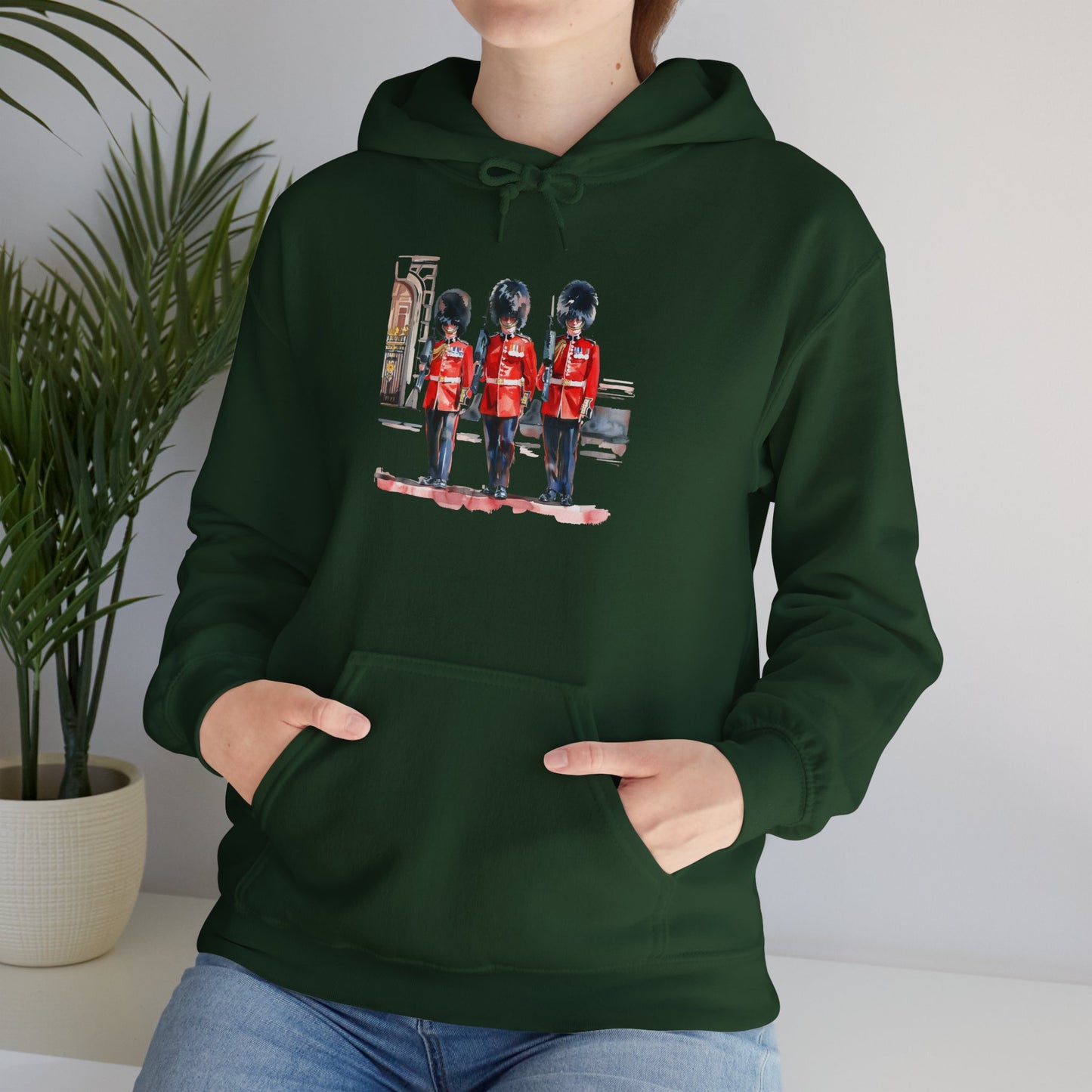 Unisex Heavy Blend™ Hooded Sweatshirt - A Legacy in Red - Cornwall’s Army Museum
